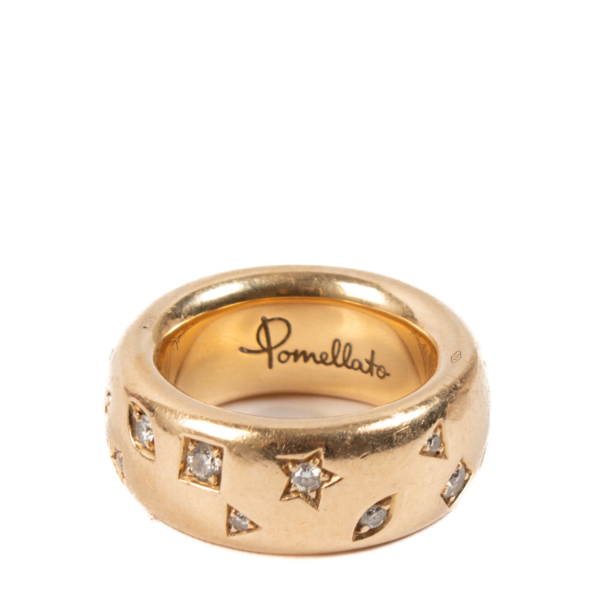 Pomellato Gold Iconica Medium Ring - 54