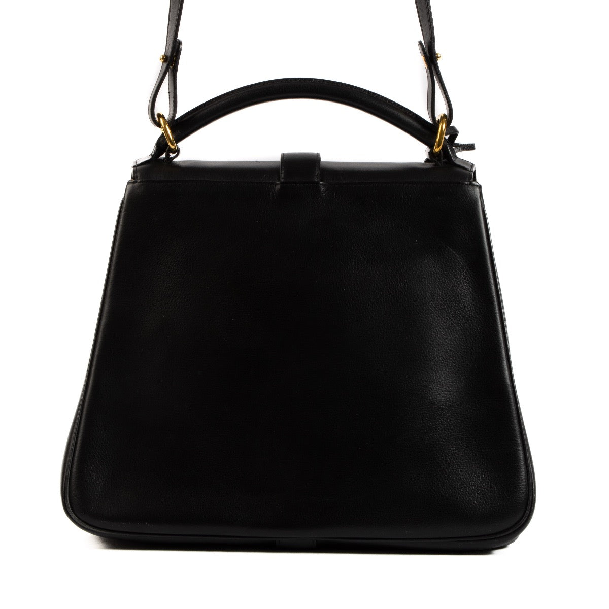 Shop 100% authentic second-hand Delvaux Black 'Gin Fizz' Jumping Bag on Labellov.com