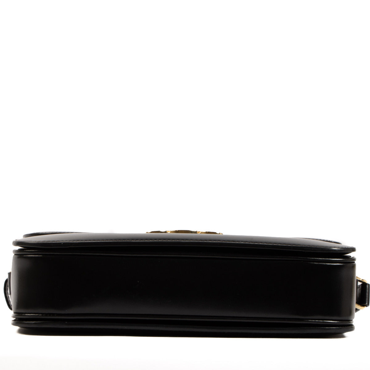 Celine Black Shiny Calfskin Large Classique Triomphe Bag