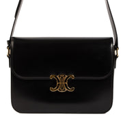 Celine Black Large Triomphe Box Bag for the best price at Labellov secondhand luxury in Antwerp, Brussels, Knokke.