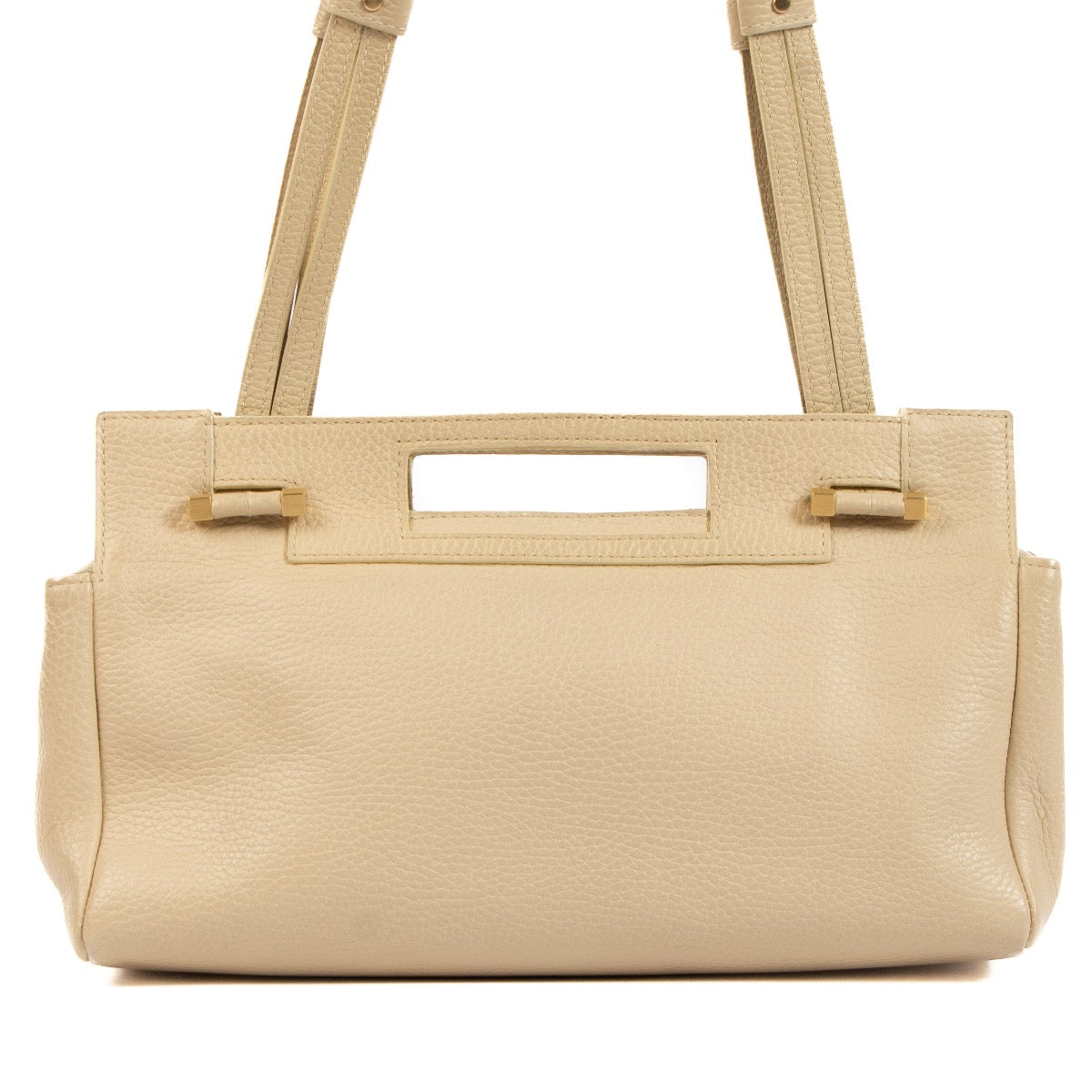 Shop safe online at Labellov in Antwerp, Brussel and Knokke this 100% authentic Delvaux Beige Benjamin PM Shoulder Bag