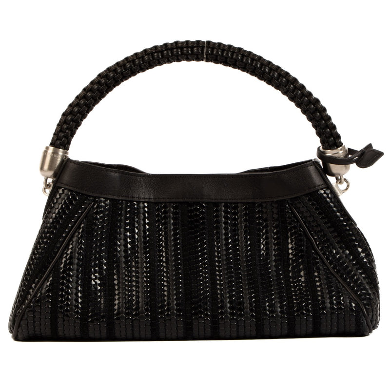 Shop 100% authentic second-hand Delvaux Black Toile de Cuir Bag on Labellov.com