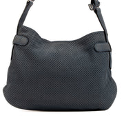 Shop 100% authentic second-hand Delvaux Blue Perforated Shoulder Bag on Labellov.com