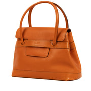 Shop 100% authentic second-hand Deux de Delvaux Orange Handbag on Labellov.com