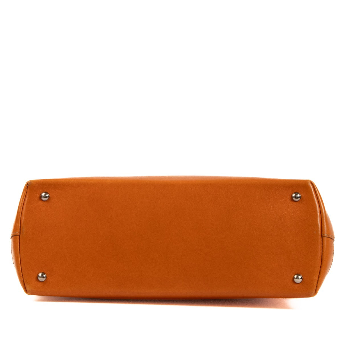 Shop 100% authentic second-hand Deux de Delvaux Orange Handbag on Labellov.com