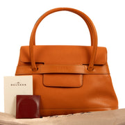 Shop 100% authentic second-hand Deux de Delvaux Orange Handbag on Labellov.com