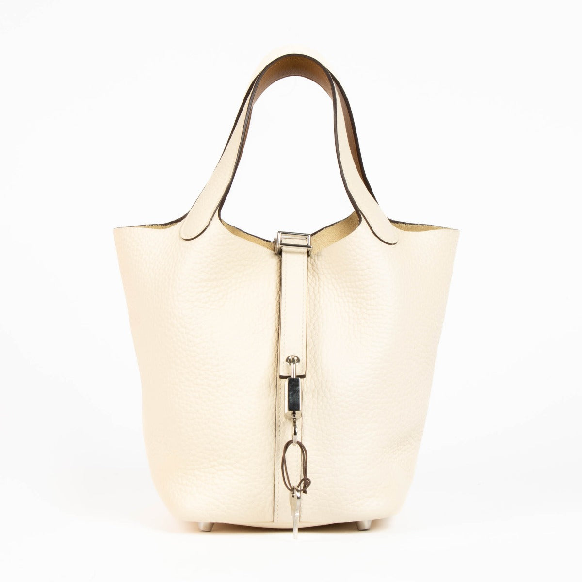 Hermès Picotin Lock 18 Eclat Nata/Sésame Clemence/Swift PHW