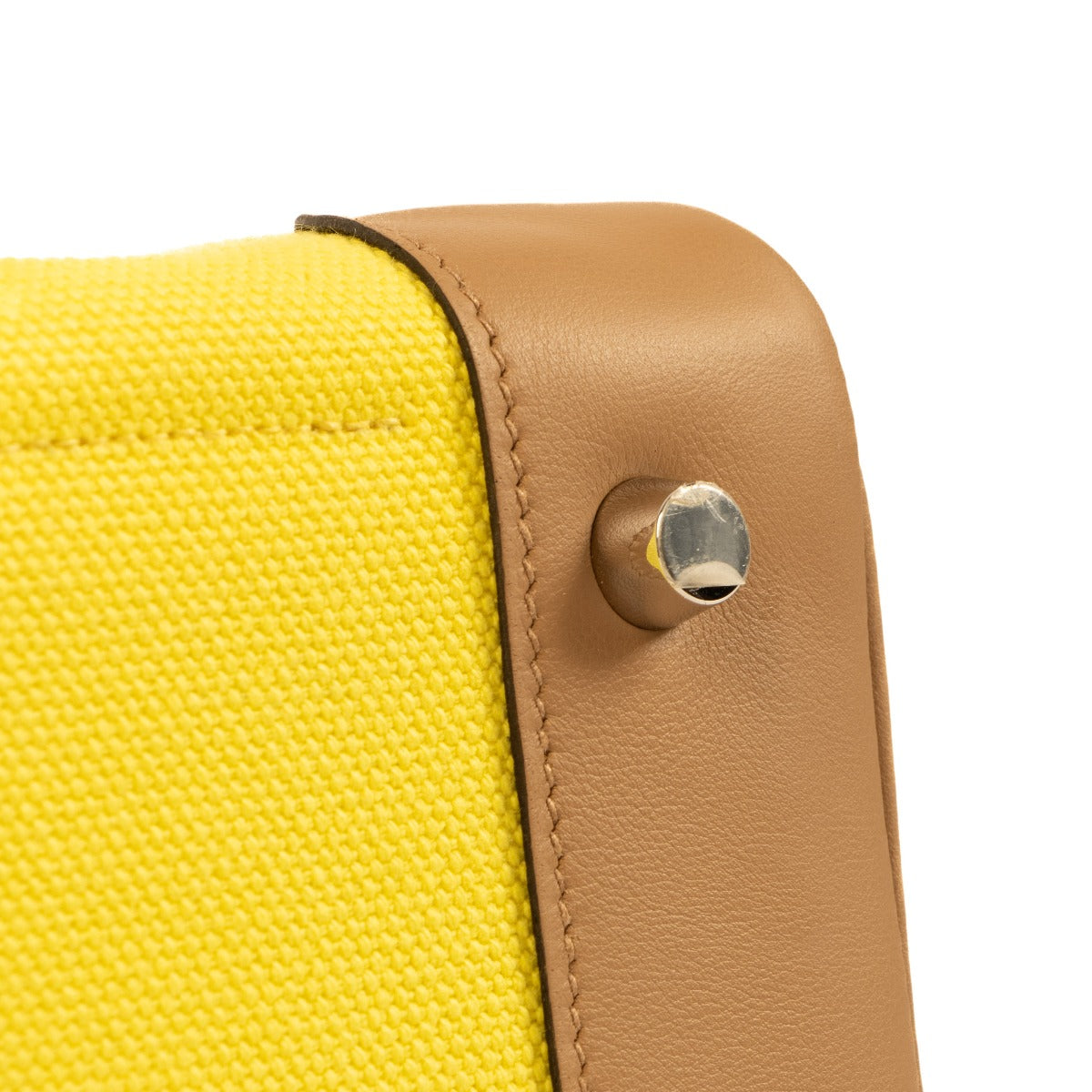 Hermès Birkin Cargo 25 Jaune Citron/Chai Toile Goeland/Swift PHW