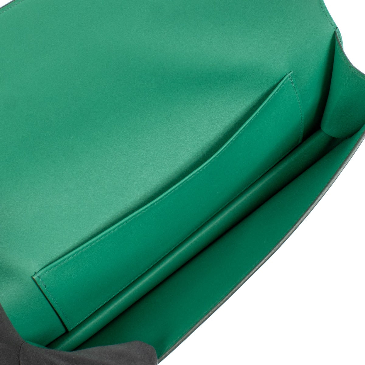 Hermès Birkin Shadow Pochette Vert Vertigo Swift