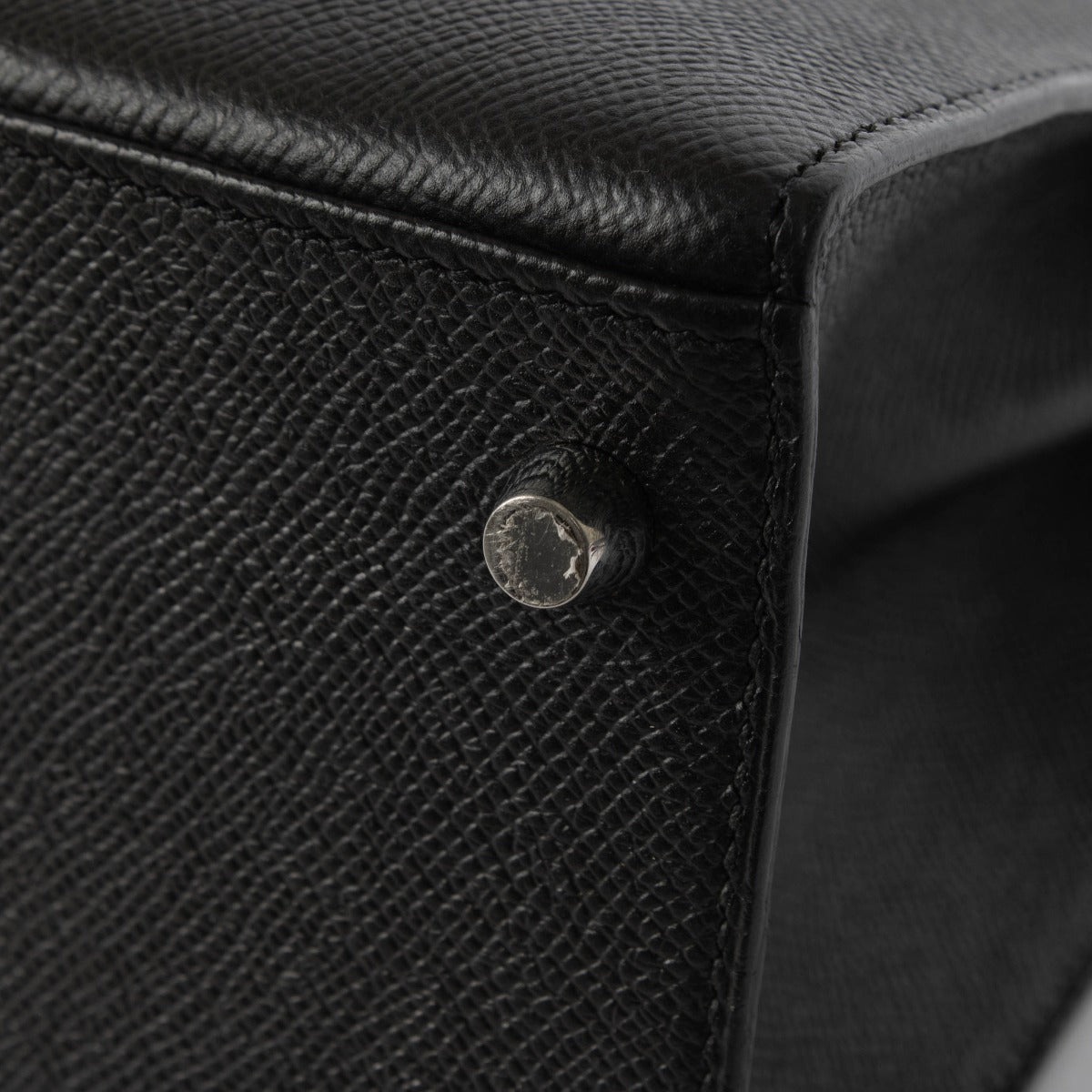Hermès Kelly 28 Noir Epsom PHW