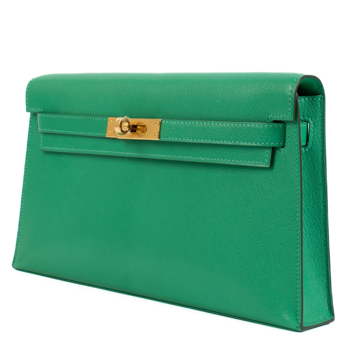 Hermès 2024 Kelly Elan Chevre Chamkila Menthe GHW