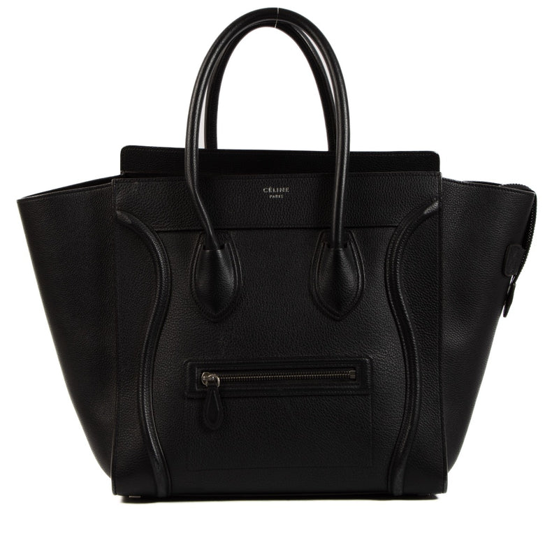 Shop 100% authentic second-hand Céline Black Leather Mini Luggage Bag on Labellov.com