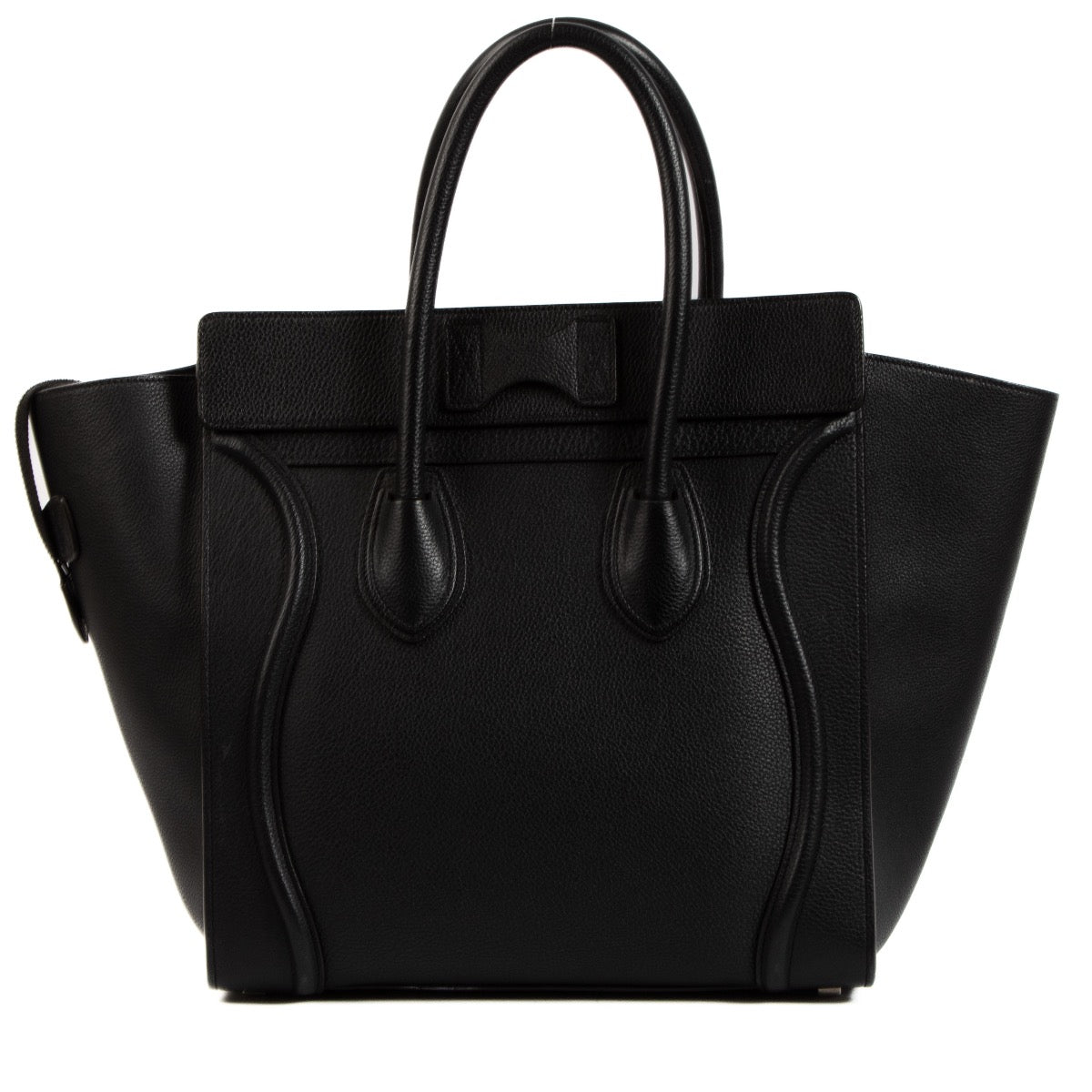 Shop 100% authentic second-hand Céline Black Leather Mini Luggage Bag on Labellov.com