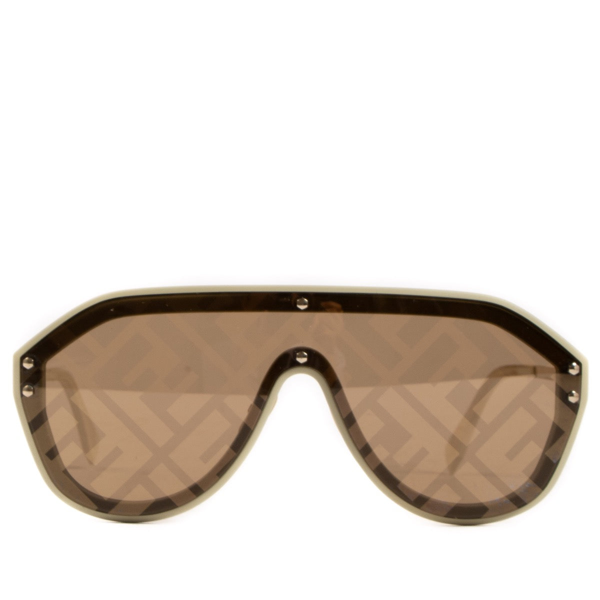 Shop 100% authentic second-hand Fendi White FF M0039 Sunglasses on Labellov.com