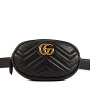Shop 100% authentic second-hand Gucci Black GG Marmont Belt Bag on Labellov.com