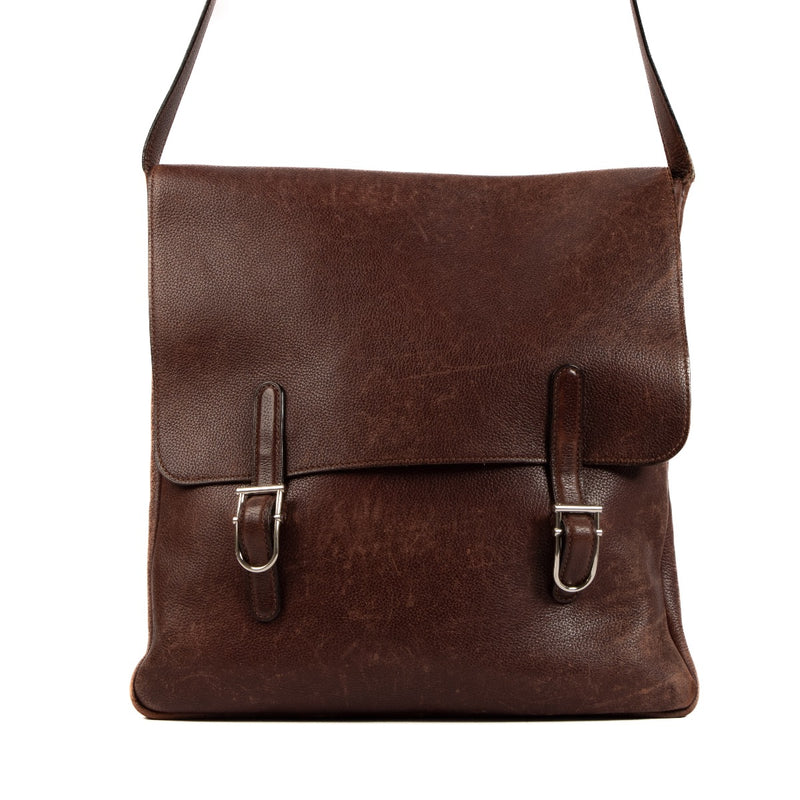 shop 100% authentic second hand Delvaux Burgundy Kot Kot Messenger Bag on Labellov.com