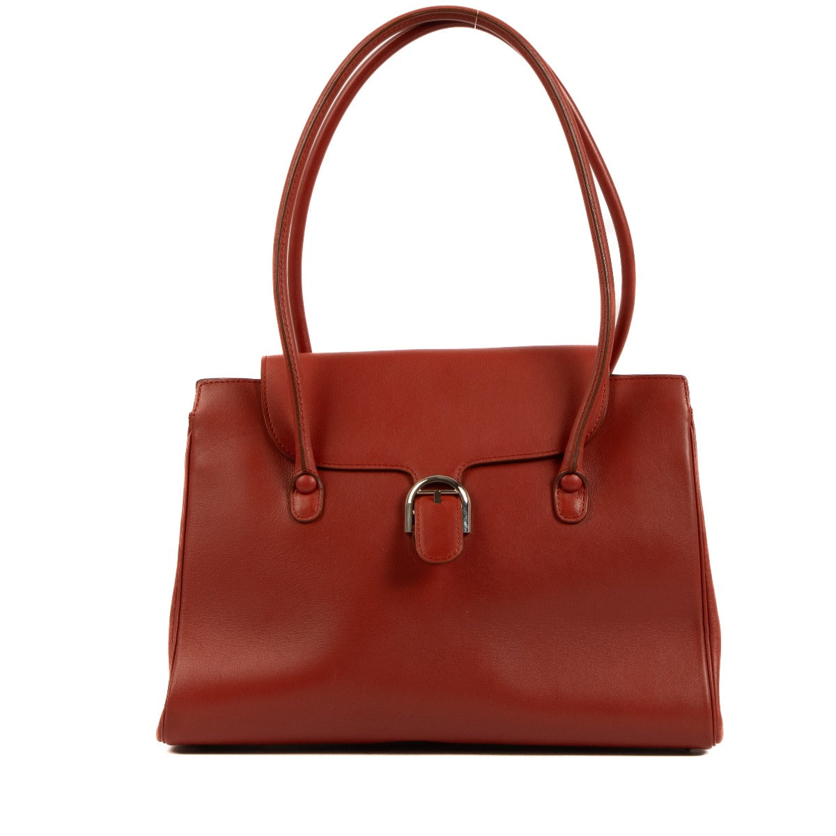 Delvaux Red Corvette Brillant Cabriolet PM