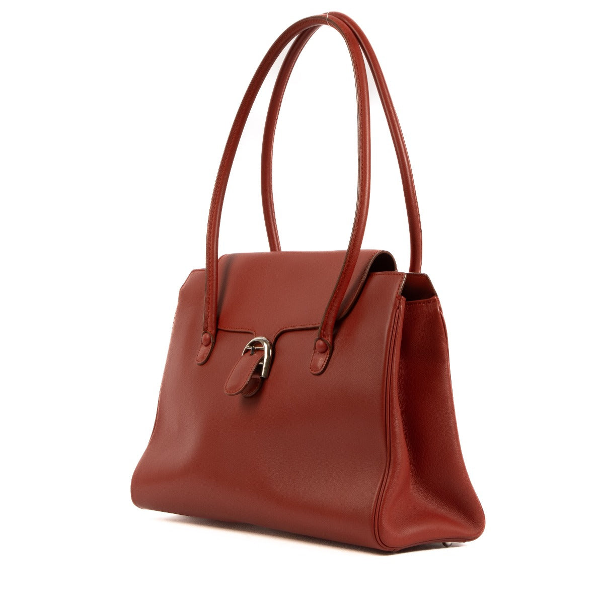 Delvaux Red Corvette Brillant Cabriolet PM
