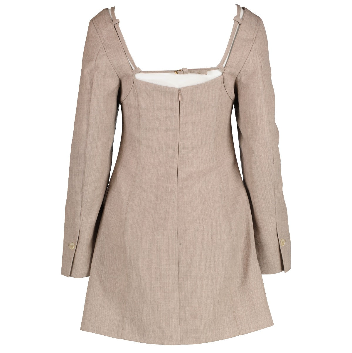 Shop 100% authentic second-hand Jacquemus Beige Blazer Dress in size FR36 on Labellov.com
