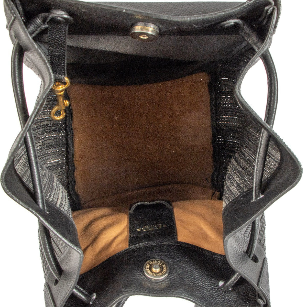 Shop 100% authentic second-hand Delvaux Black Corail Toile De Cuir GM Bag on Labellov.com