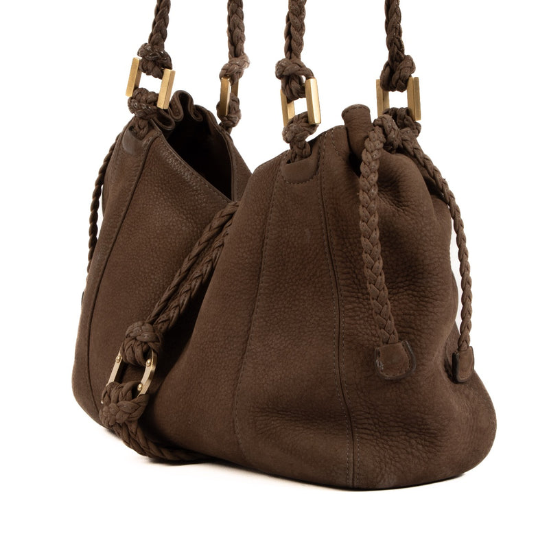 Shop 100% authentic second-hand Delvaux Brown Santiag Eugene PM Bag on Labellov.com