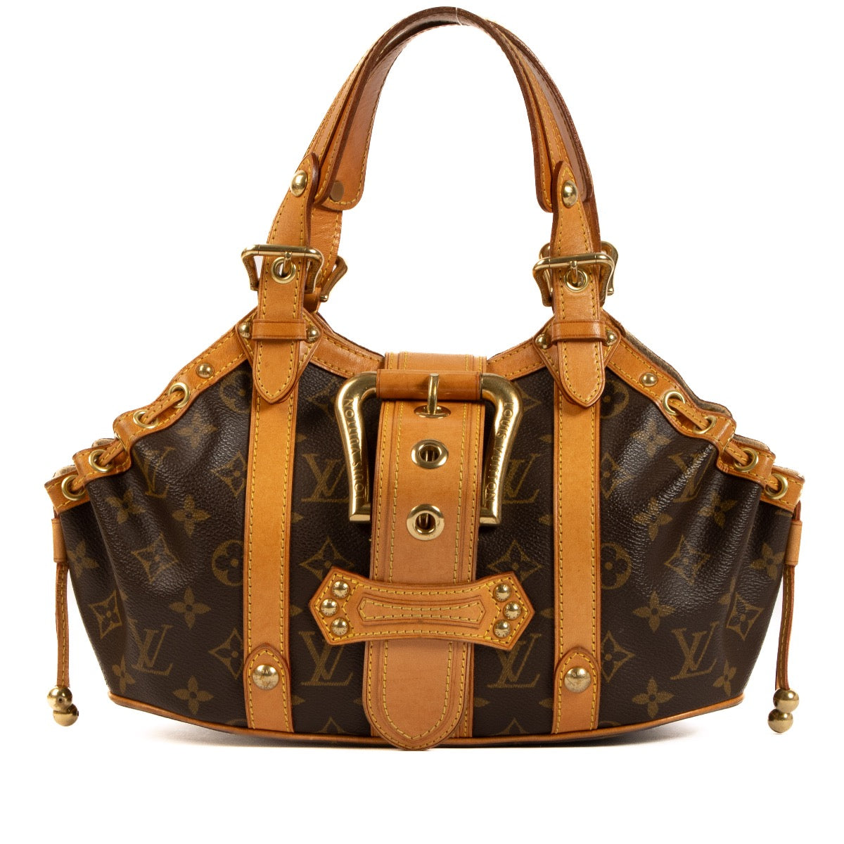 Shop 100% authentic second-hand Louis Vuitton Theda Canvas Monogram Top Handle on Labellov.com