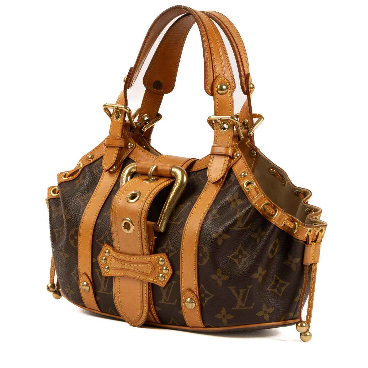 Shop 100% authentic second-hand Louis Vuitton Theda Canvas Monogram Top Handle on Labellov.com