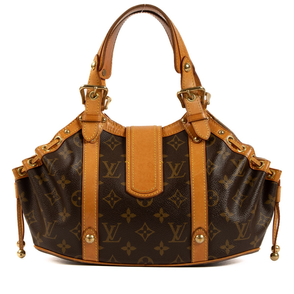 Shop 100% authentic second-hand Louis Vuitton Theda Canvas Monogram Top Handle on Labellov.com