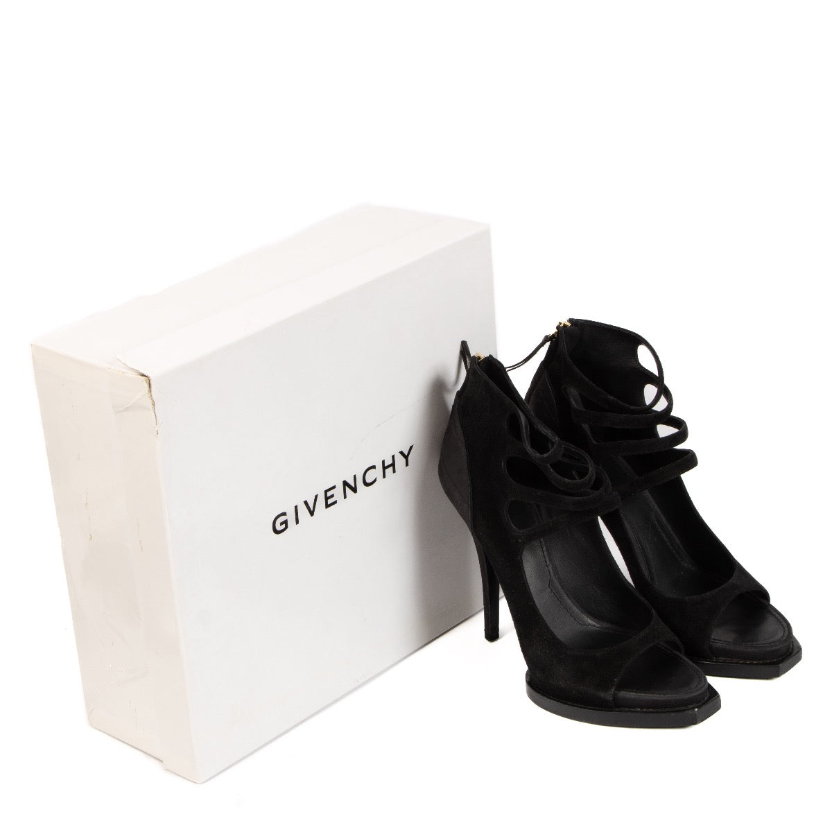 Shop 100% authentic second-hand Givenchy Black Heels - Size 38 1/2 on Labellov.com