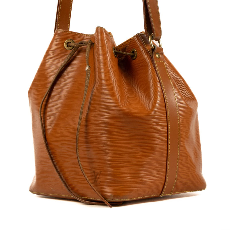 Louis Vuitton Cipango Gold Epi Leather Petit Noé Bag