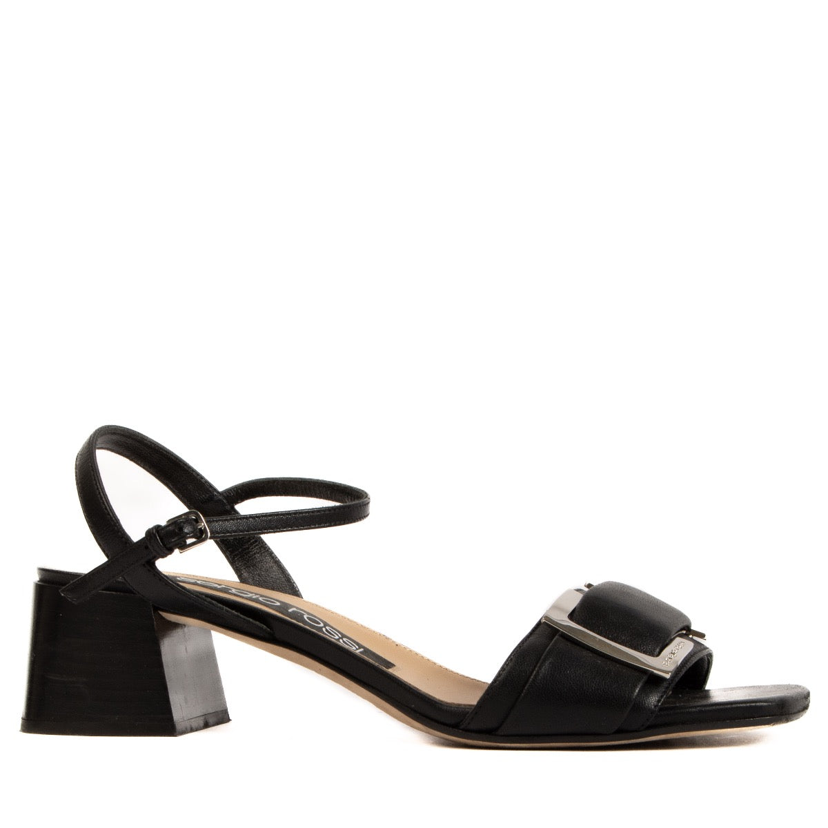 Shop 100% authentic second-hand Sergio Rossi Black Sandals - Size 37 1/2 on Labellov.com