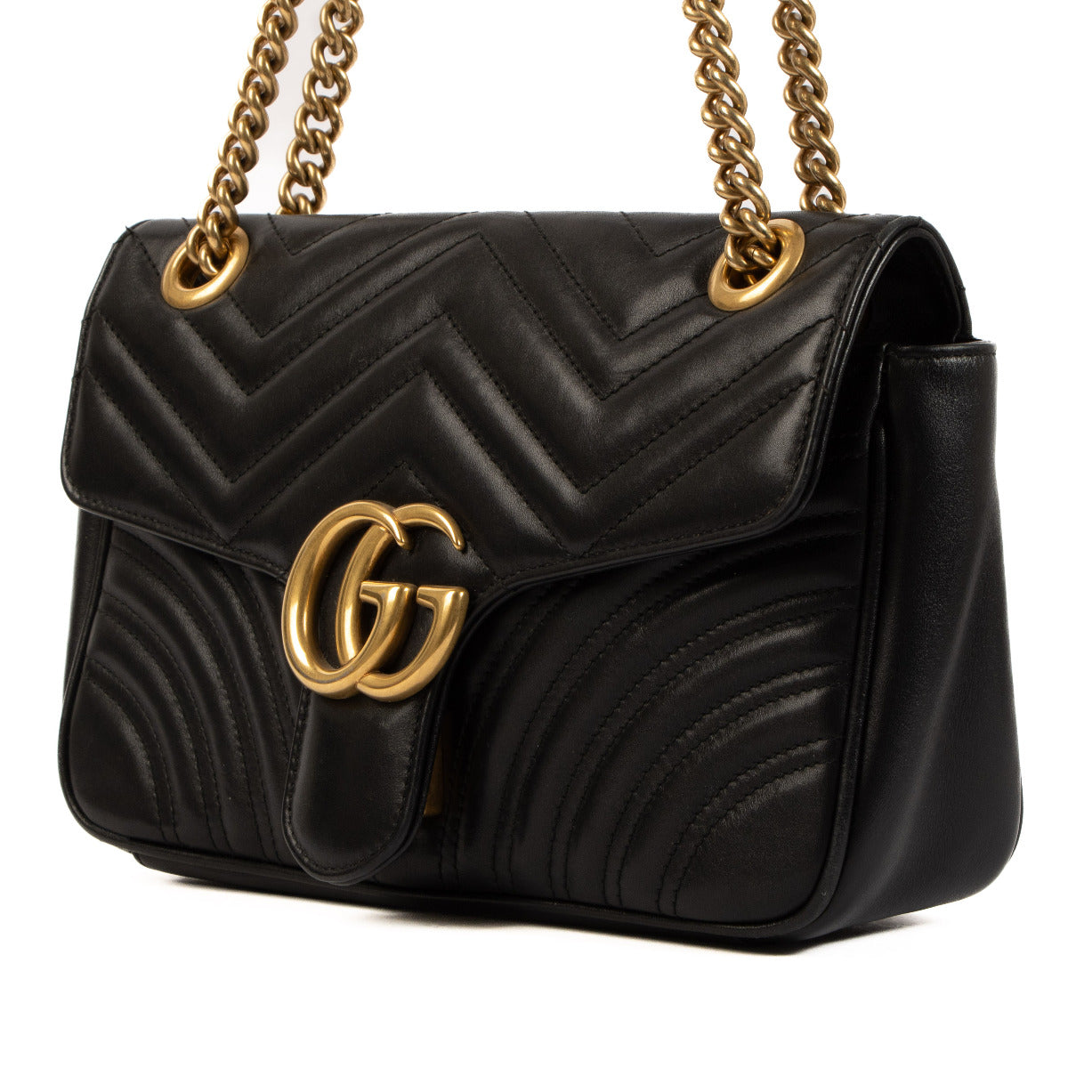 Gucci Small Black Marmont Bag