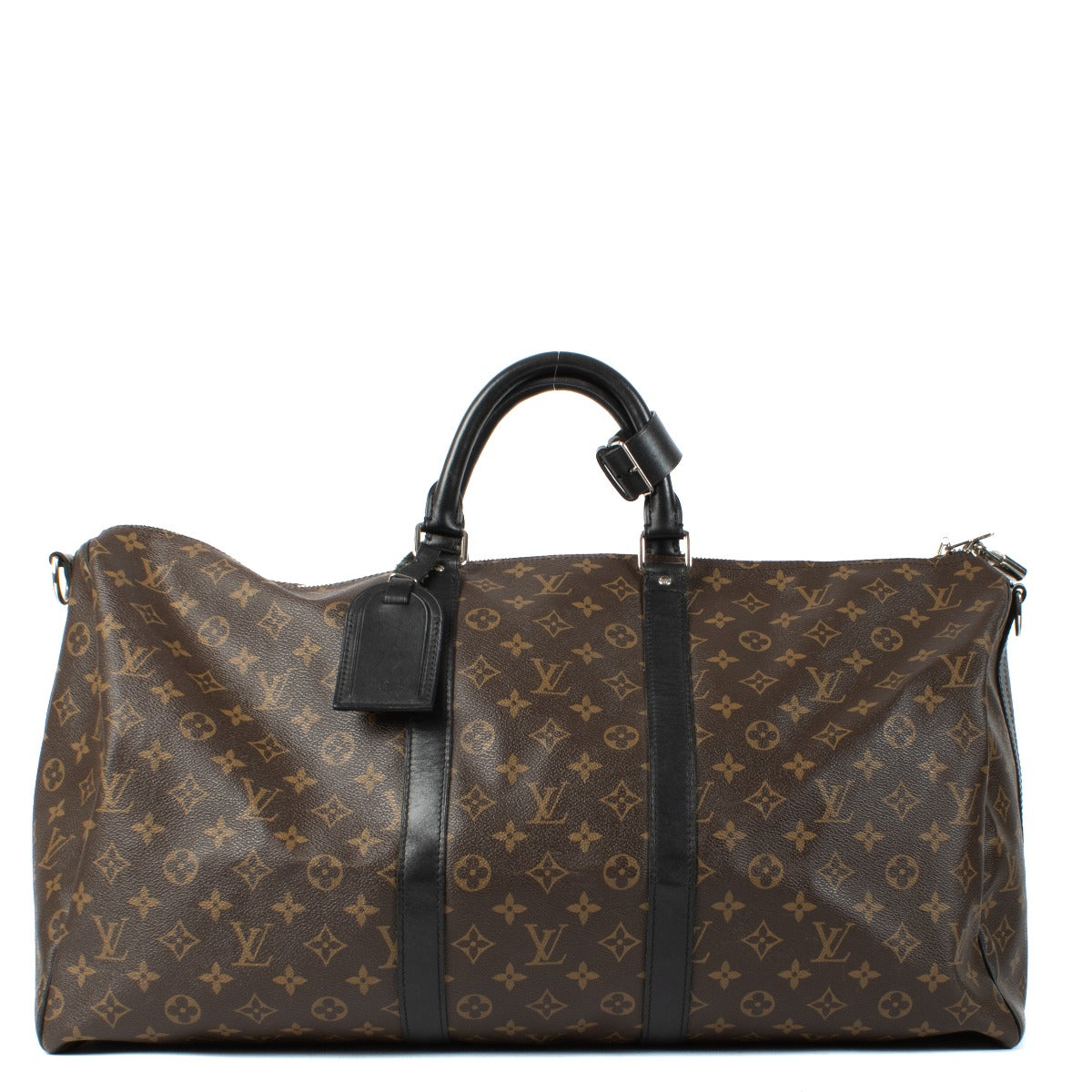Louis Vuitton Monogram Macassar Keepall Bandoulière 55 Bag