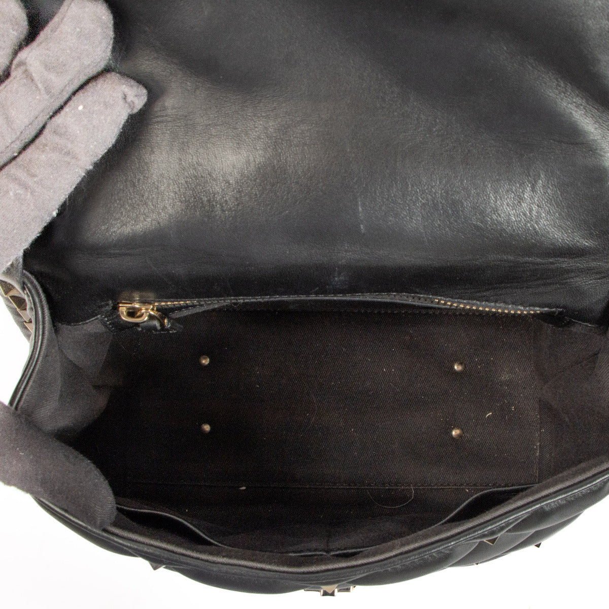 Valentino Garavani Zwarte Kleine Candystud Tas