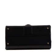 shop safe online Delvaux Navy Blue Jumping Brillant PM Hand Bag online tegen de beste prijs.