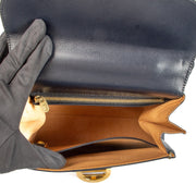 shop safe online Delvaux Navy Blue Jumping Brillant PM Hand Bag online tegen de beste prijs.