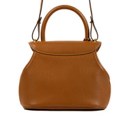 Shop vintage Delvaux Fauve Baltimore PM Top Handle Bag at Labellov