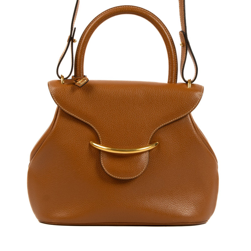 Shop vintage Delvaux Fauve Baltimore PM Top Handle Bag at Labellov