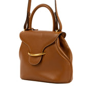 Shop vintage Delvaux Fauve Baltimore PM Top Handle Bag at Labellov