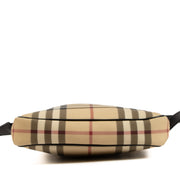 Burberry Vintage Check Coated Canvas Crossbody Bag