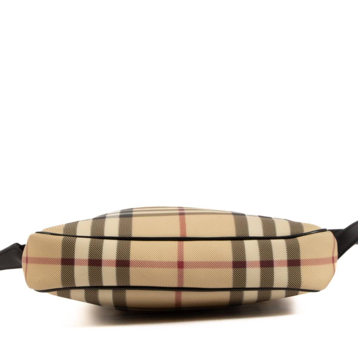 Burberry Vintage Check Coated Canvas Crossbody Bag