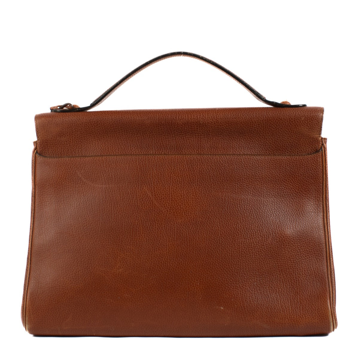 Shop 100% authentic Delvaux Brown Leather Brillant Briefcase at Labellov.com.