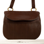 Shop 100% authentic second-hand Delvaux Brown Toile De Cuir Shoulder bag on Labellov.com