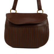 Shop 100% authentic second-hand Delvaux Brown Toile De Cuir Shoulder bag on Labellov.com