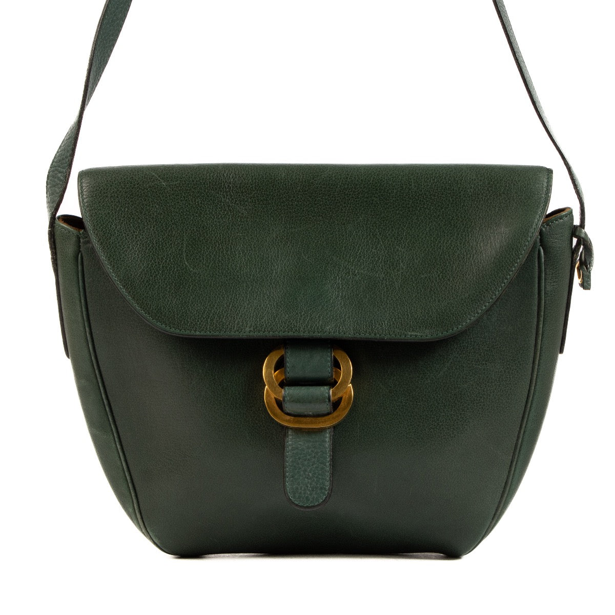 Shop 100% authentic second-hand Delvaux Green Crossbody on Labellov.com