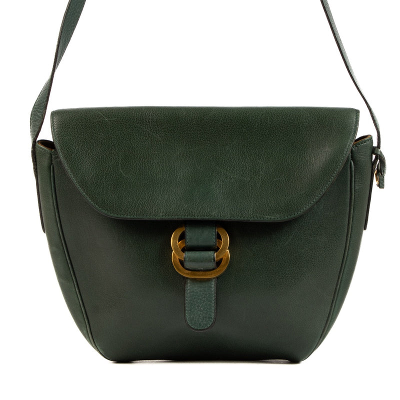 Shop 100% authentic second-hand Delvaux Green Crossbody on Labellov.com