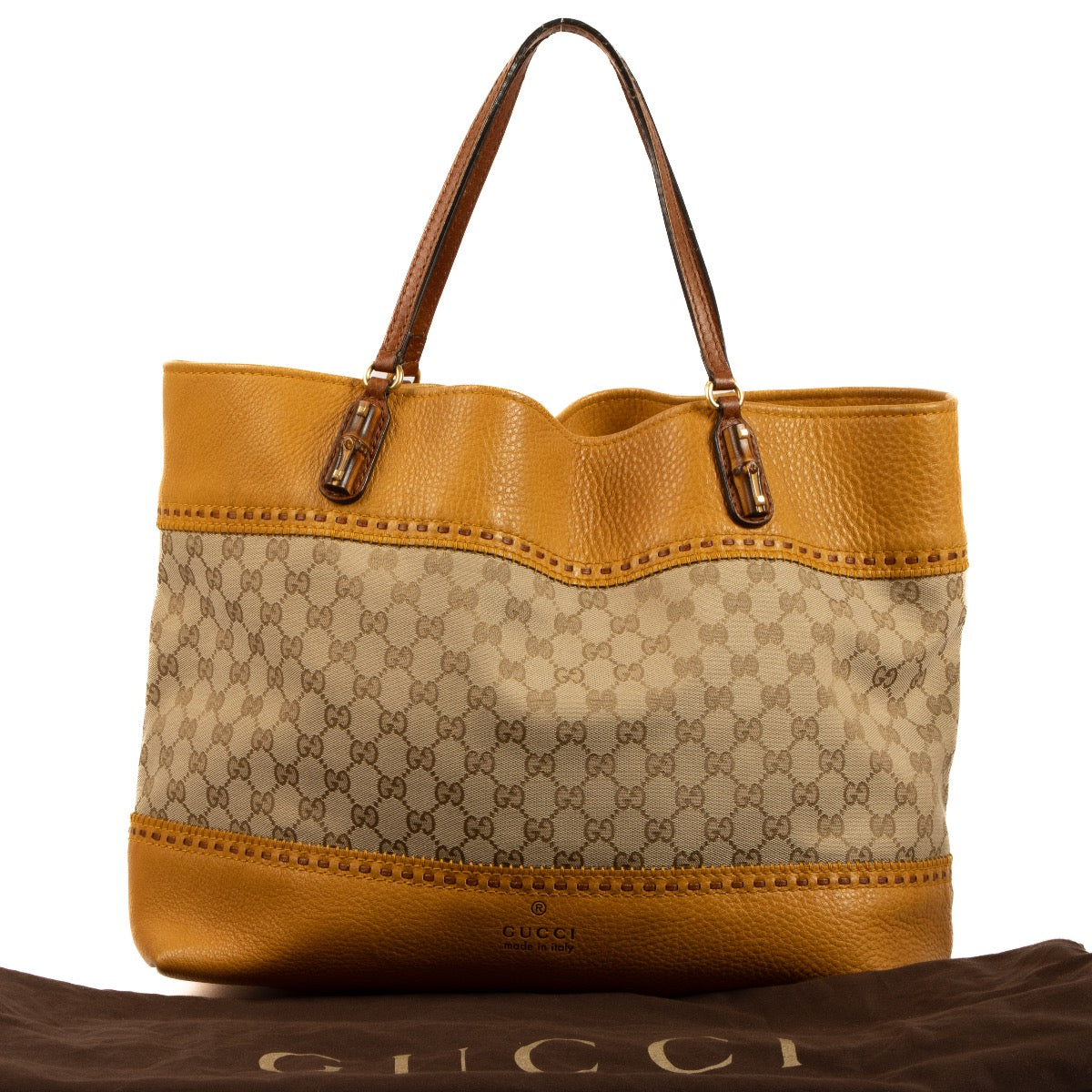 shop 100% authentic second hand Gucci Yellow Monogram Set on Labellov.com
