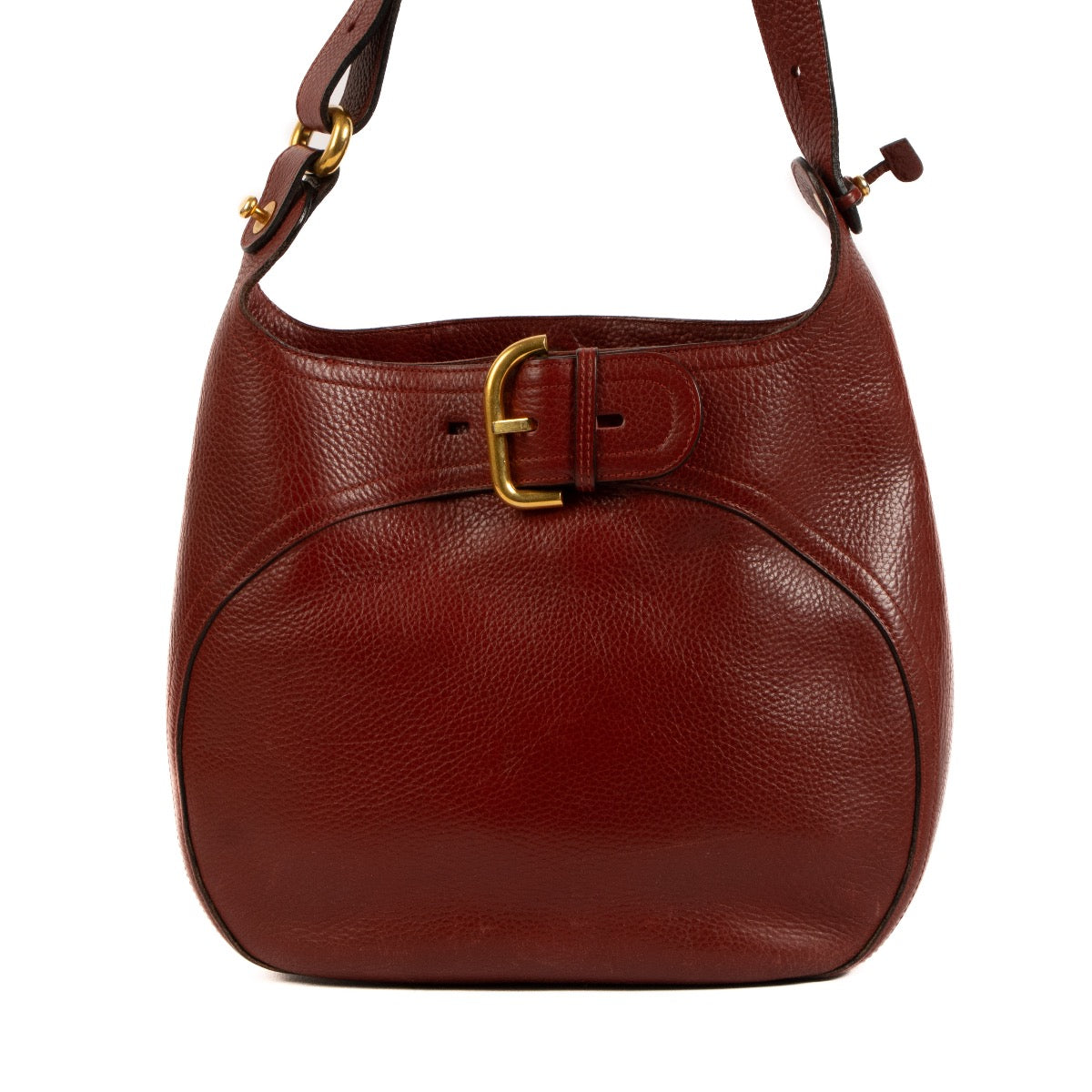 Shop 100% authentic second-hand Delvaux Souverain Red Shoulder Bag on Labellov.com