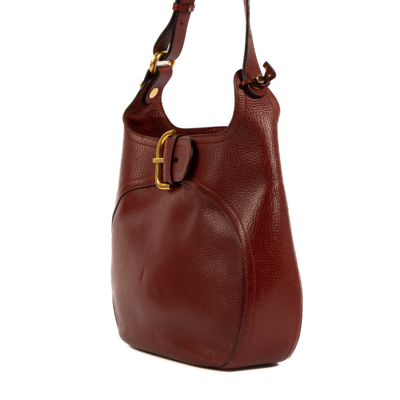 Shop 100% authentic second-hand Delvaux Souverain Red Shoulder Bag on Labellov.com