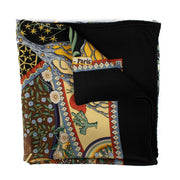 Shop 100% authentic Hermès Black/Multicolor Axis Mundi Scarf at Labellov.com.